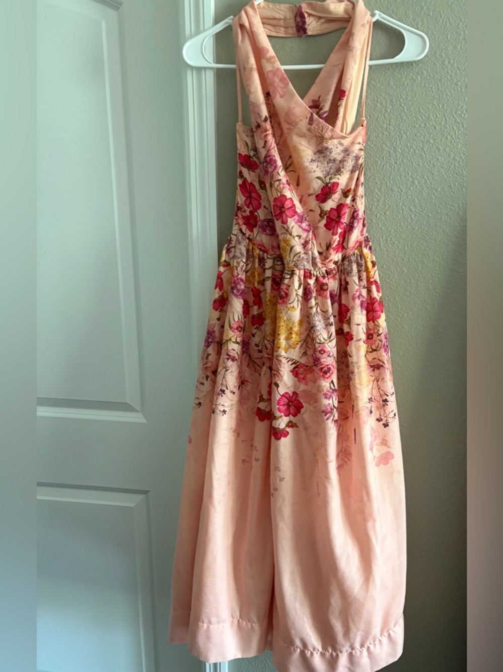 Anthropologie Floral Midi Dress